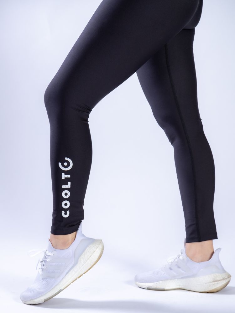 Speed Demon Black Tights - Sports Tights Black - Coolto.Store